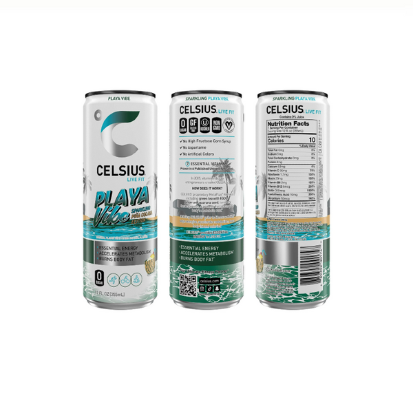 CELCIUS 12OZ12CT PLAYA VIBE