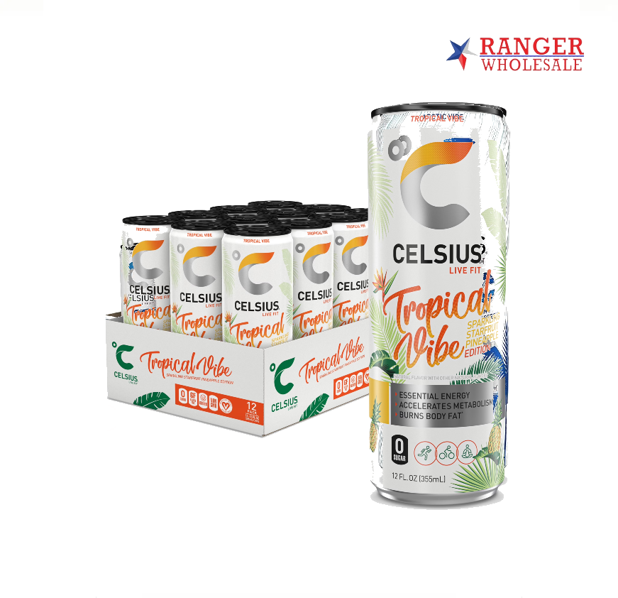 CELCIUS 12OZ12CT tropical vibe