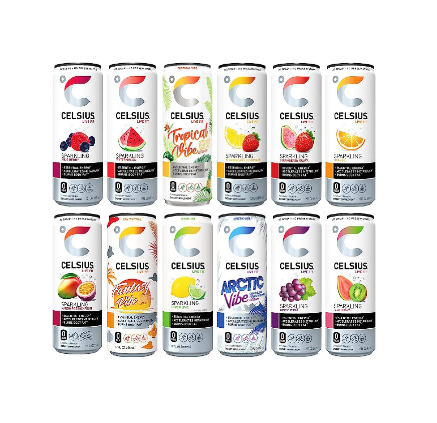 CELCIUS DRINK 12oz24CT ALL FAV