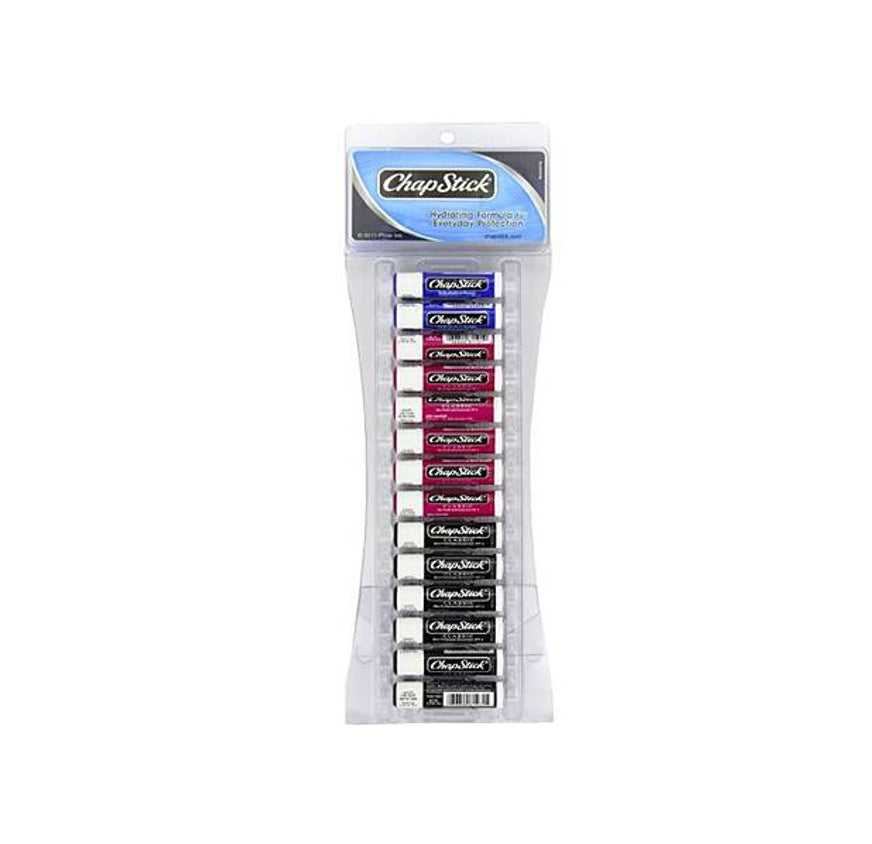 CHAPSTICK ASST. TENT CARD 28CT