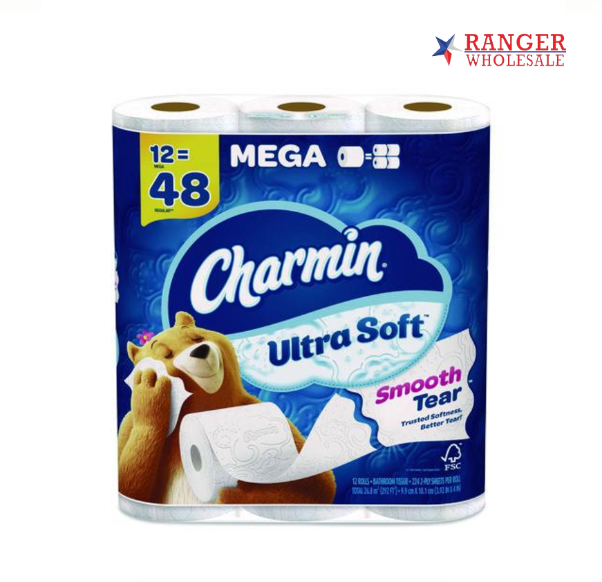 CHARMIN -SINGLE TISSUE MEGA RO