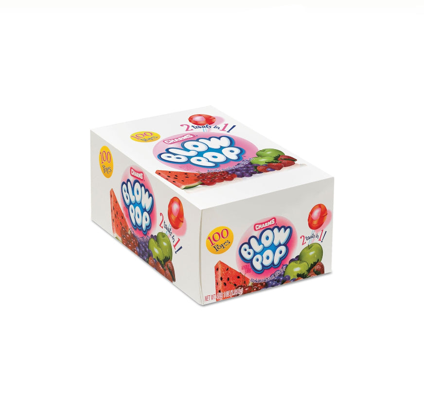 CHARMS ASST BLOW POP 100CT
