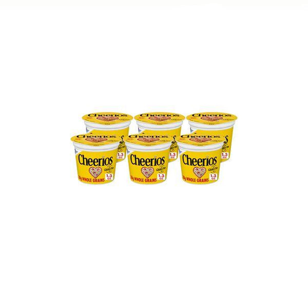 CHEERIOS CEREAL CUP 1.3OZ6CT