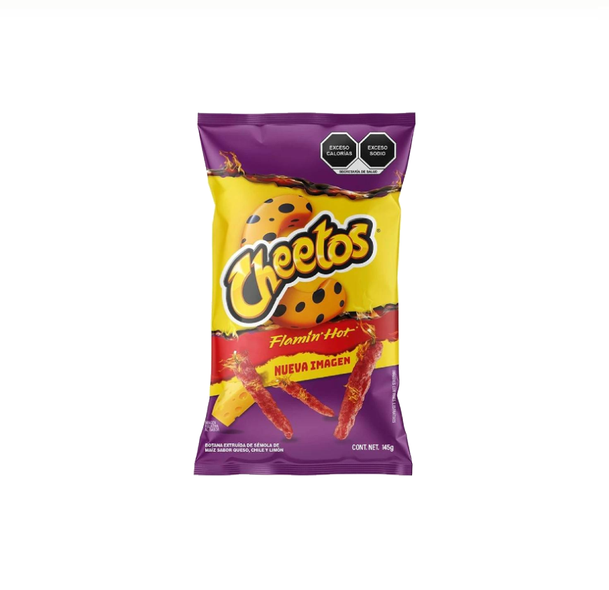 SABRITAS CHEETOS XTRA HOT 145G