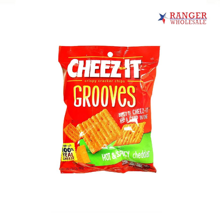 CHEEZ IT HOT & SPICY GROOVES 3
