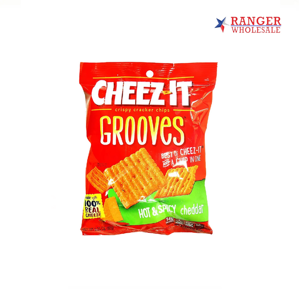 CHEEZ IT HOT & SPICY GROOVES 3