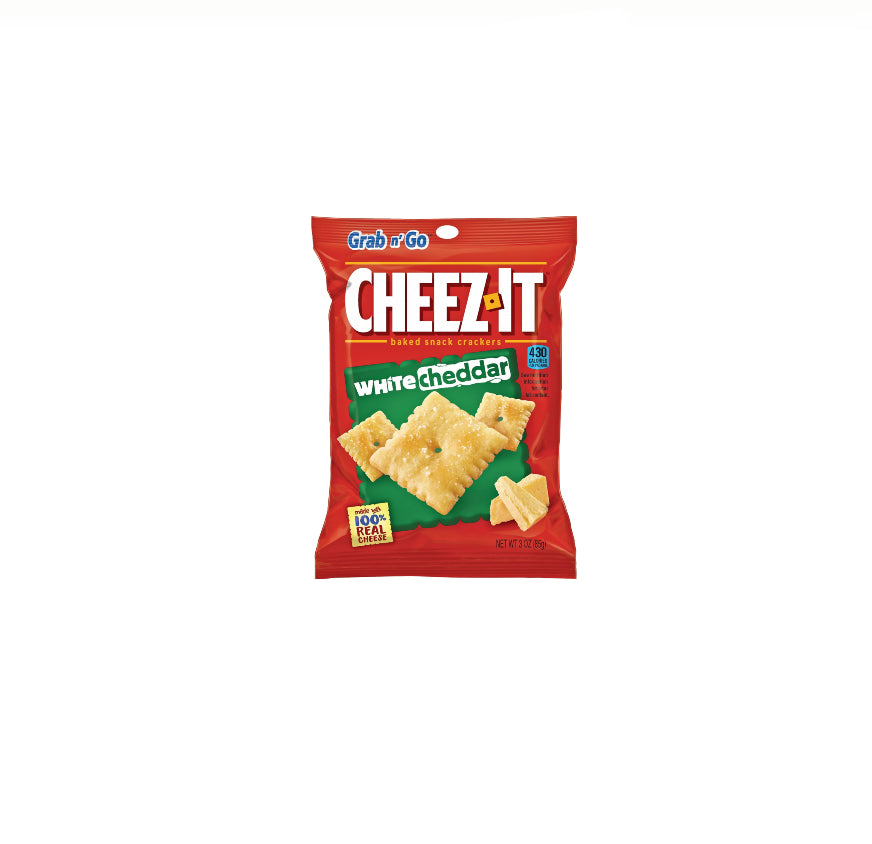 CHEEZ IT WHITE CHEDDAR 3OZ SIN