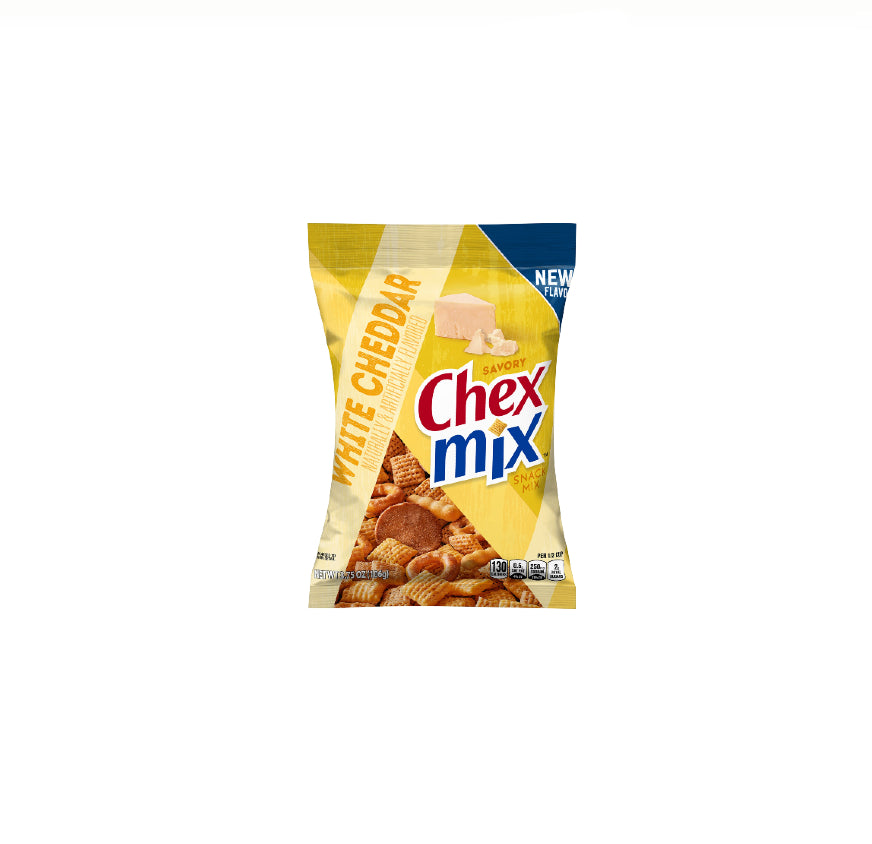 CHEX MIX WHITE CHEDDAR4.5oz8CT