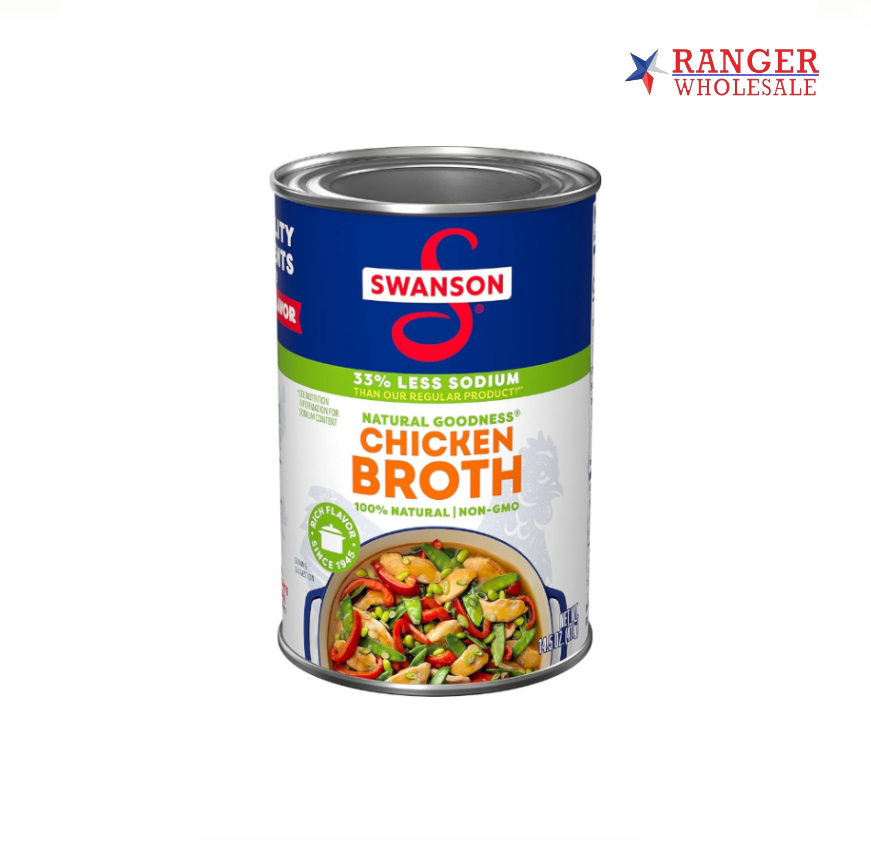 CHICKEN BROTH (SWANSON) 14.5OZ