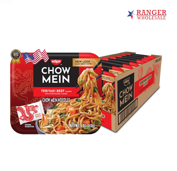 CHOW MEIN 10ct -TERIYAKI BEEF