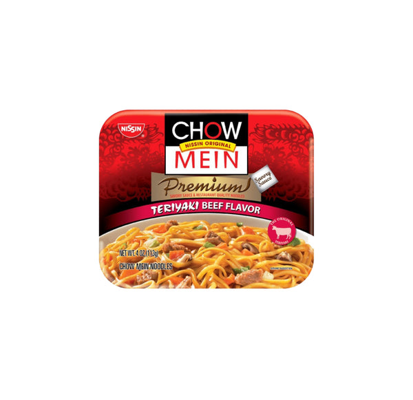 NISSIN CHOWMEIN 8CT TERIY BEEF