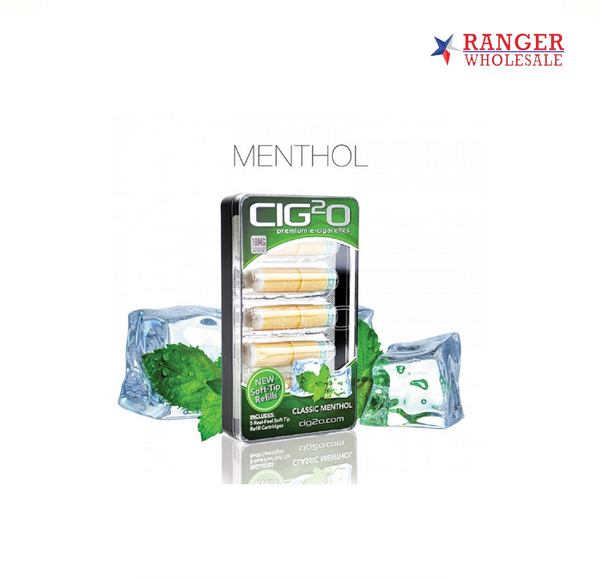 CIG2O STIK REFILL MENTHOL 12MG