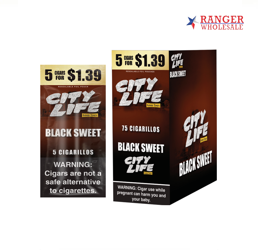 CITY LIFE 5/1.39 BLK SWEET