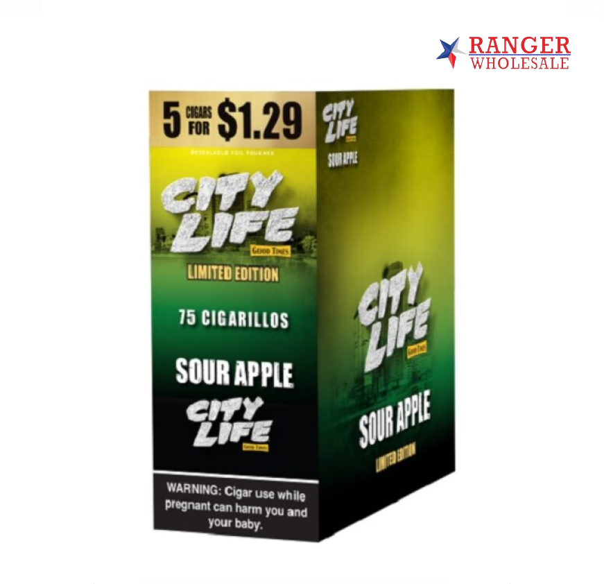 CITY LIFE 5/1.39 SOUR APPLE