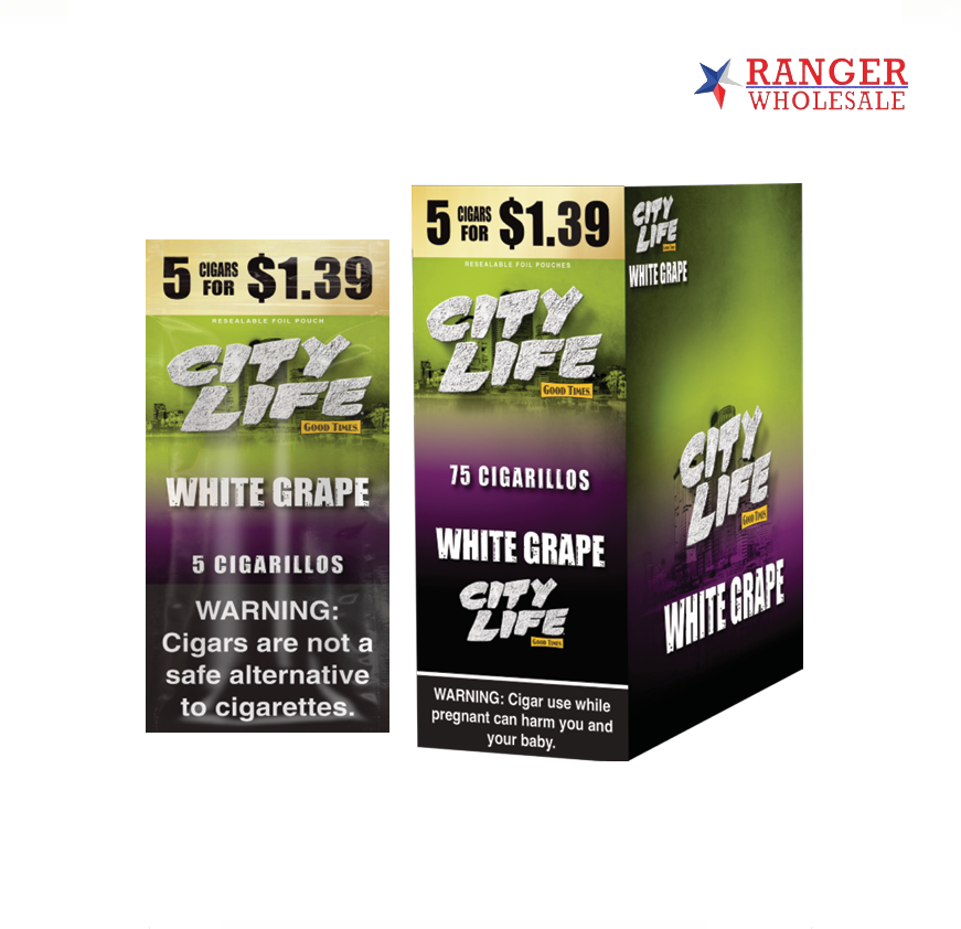 CITY LIFE 5/1.39 WH GRAPE