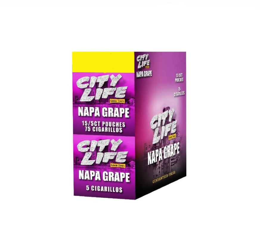 CITY LIFE 5/99-15/5PK GRAPE