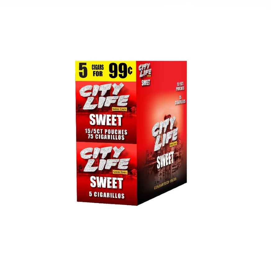 CITY LIFE 5/99-15/5PK SWEET