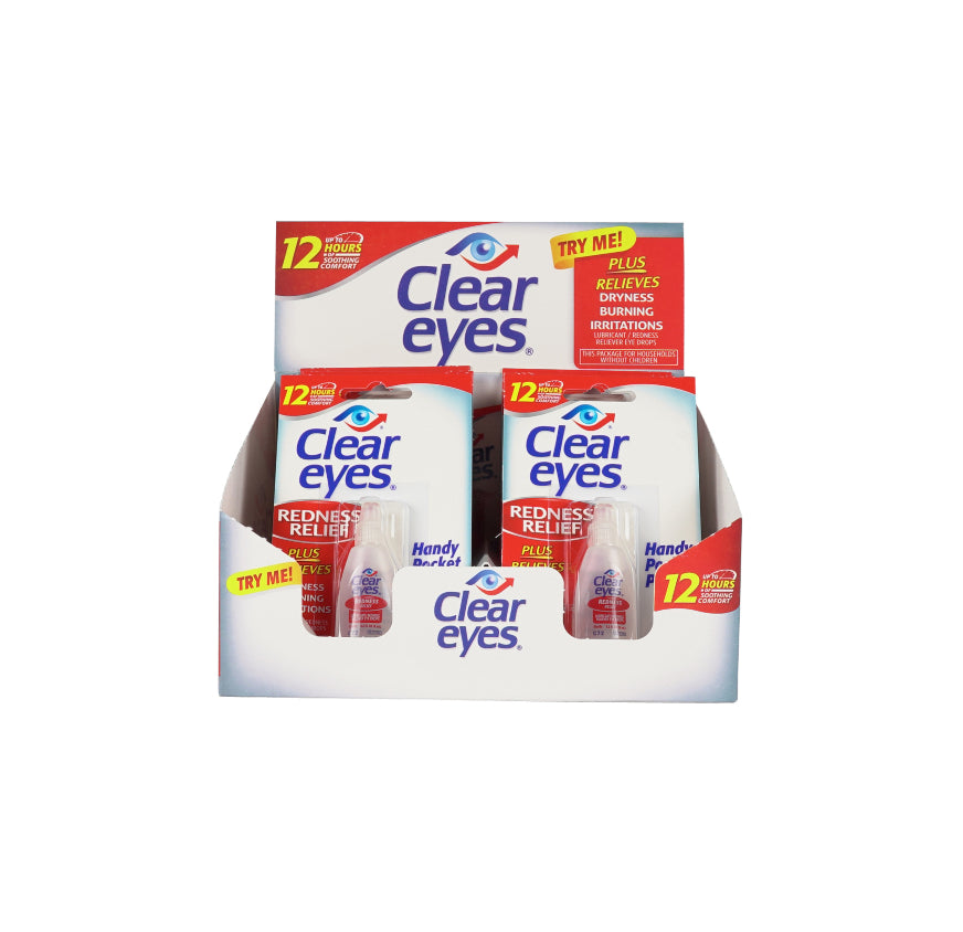 CLEAR EYES SM BX (12CT)