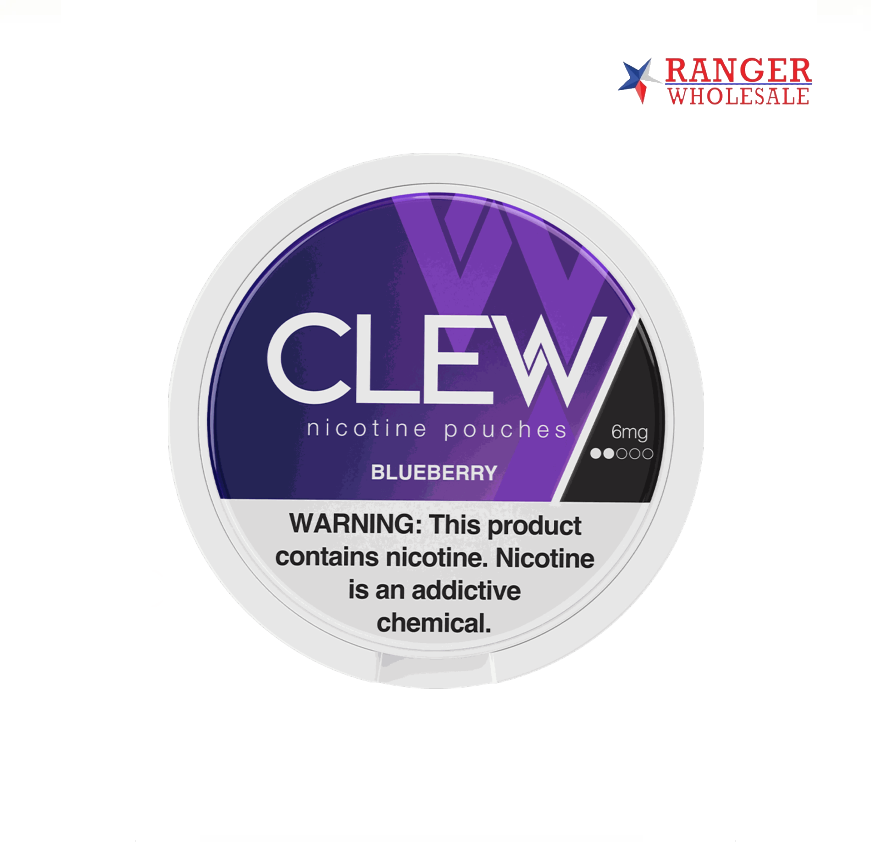 CLEW NIC PCH 6MG BLUEBERRY