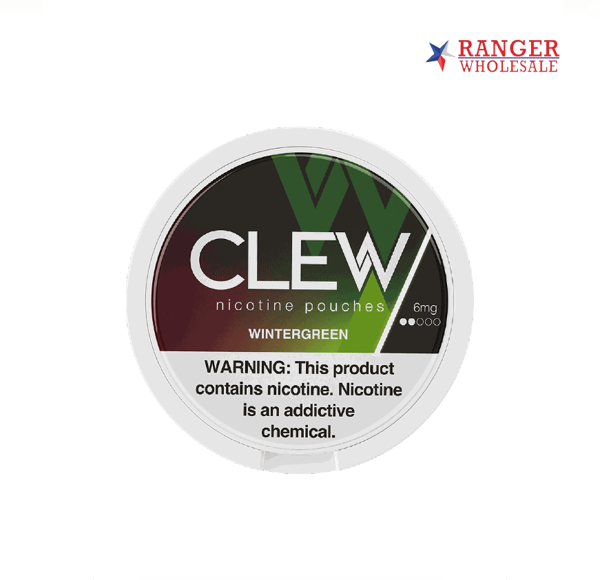 CLEW NIC PCH 6MG WINTERGREEN
