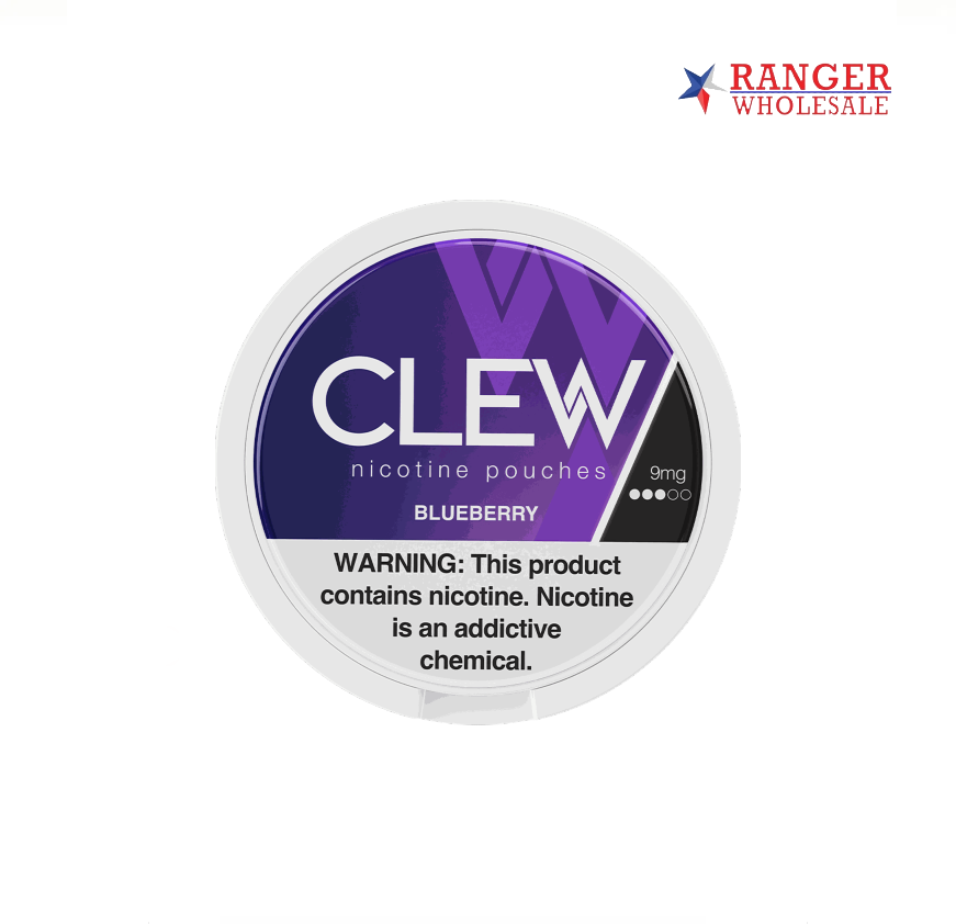 CLEW NIC PCH 9MG BLUEBERRY