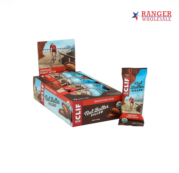 CLIFF BAR 12CT-1.76- CHOC PEAN