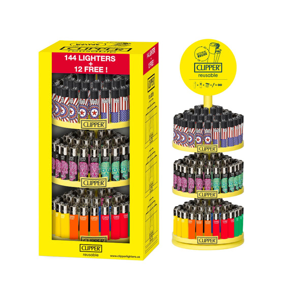 CLIPPER 3 TIRE DISPLAY 144CT