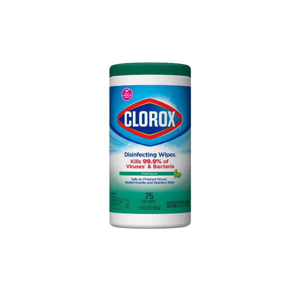 CLOROX DISINFECTING 75WIPES