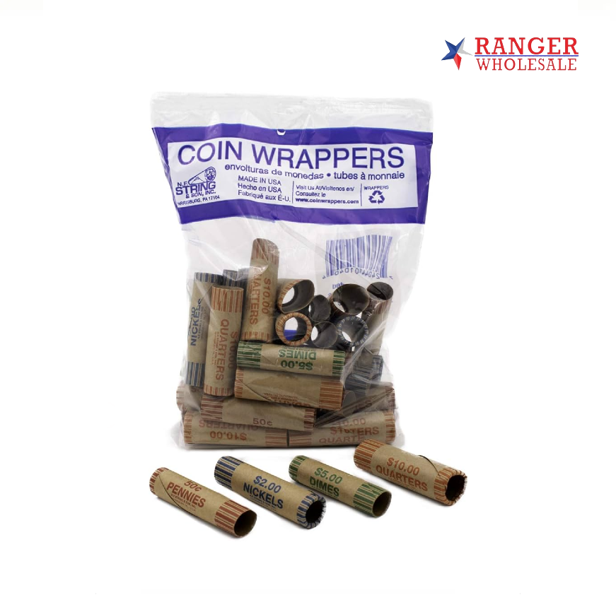 COIN WRAPPER ASST 36ct – Ranger Wholesale