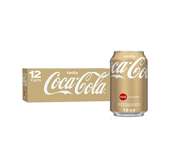 COKE CAN 12PK/2CT VANILLA