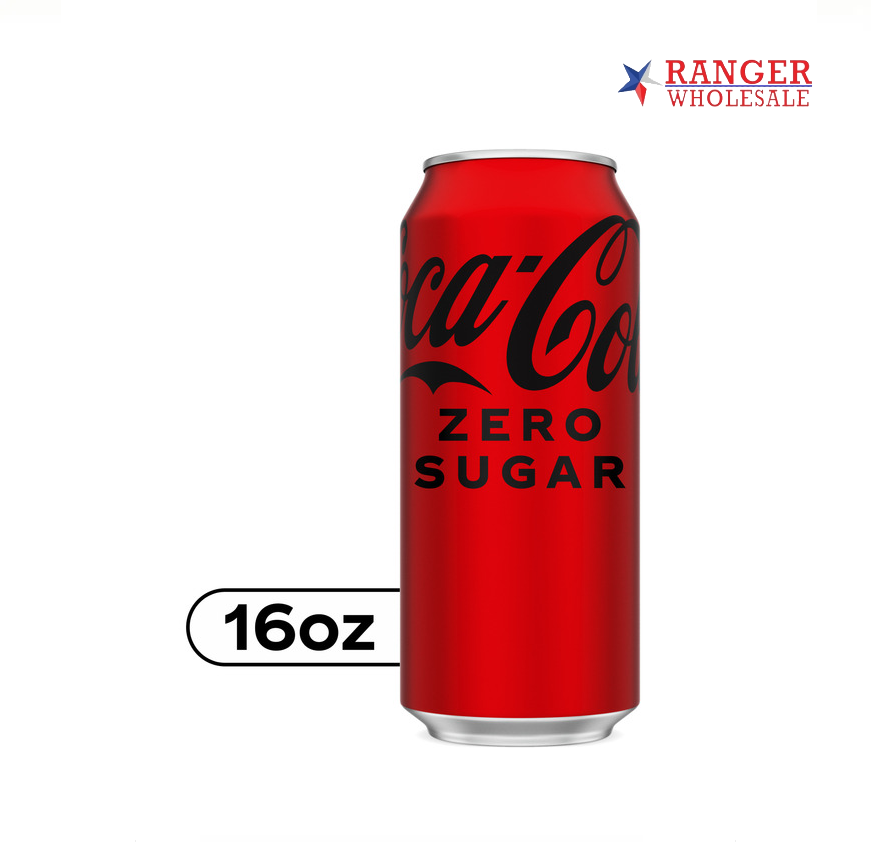 COKE CAN LARGE 16.9oz24CT ZERO