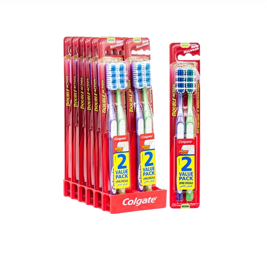 COLGATE DOUBLE ACTION 2 PK 12C