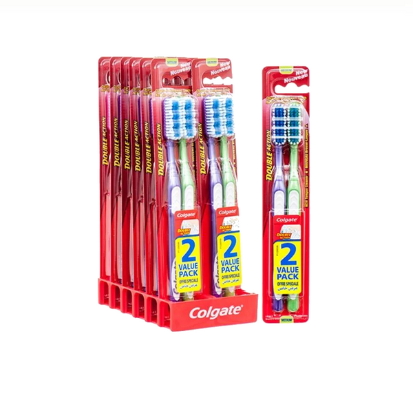 COLGATE DOUBLE ACTION 2 PK 12C