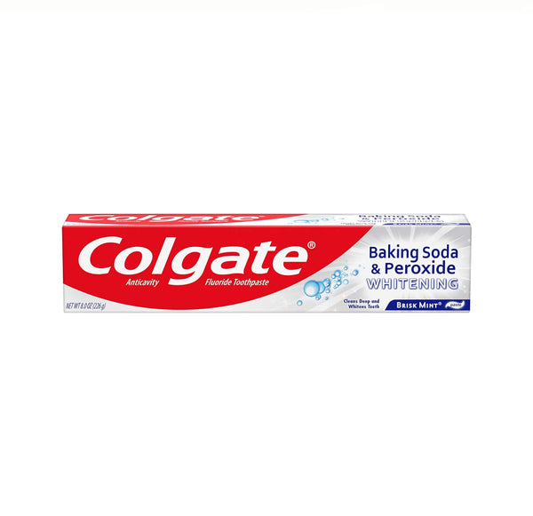 COLGATE WHITE MINT ZING 8OZ