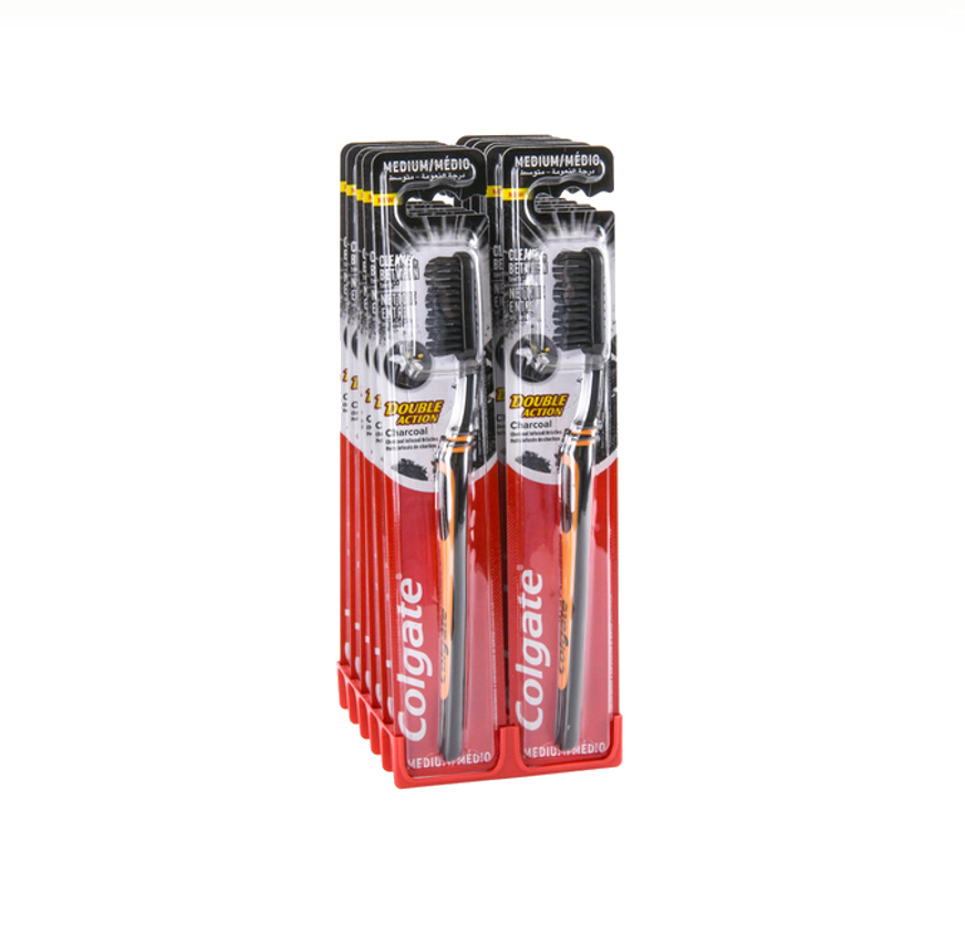 COLGATE TOOTHBRUSH CHARCOAL-12