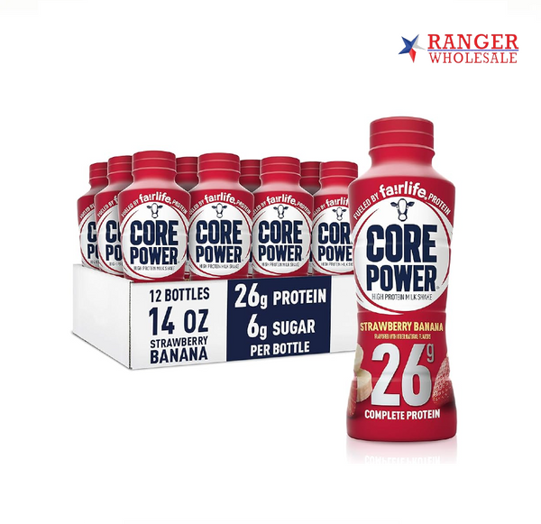 CORE POWER STRAWBANA 14OZ 12CT