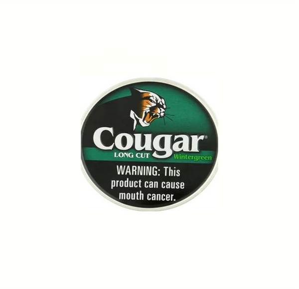 COUGAR WINTERGREEN POUCH 5CT