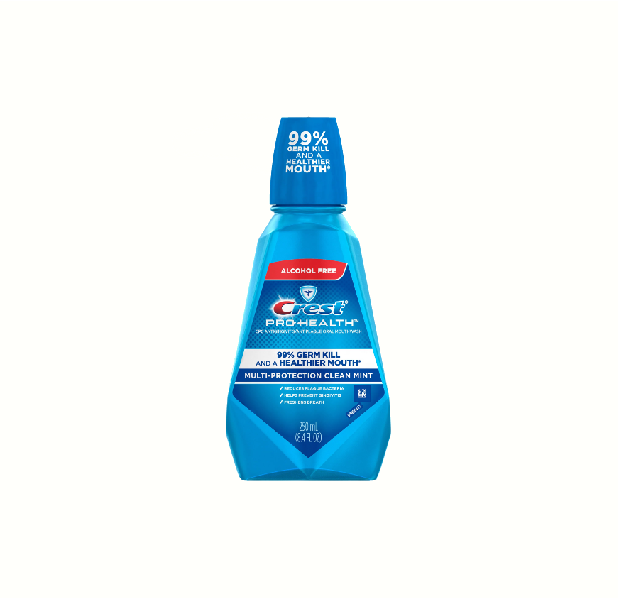 CREST MOUTHWASH 8.4OZ
