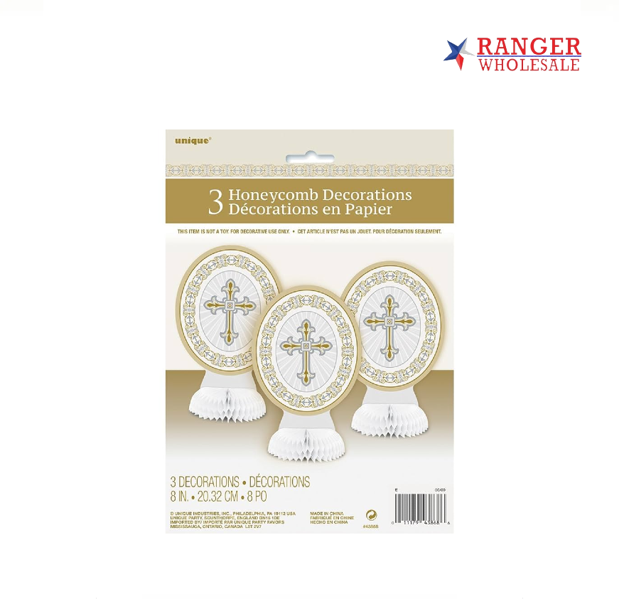 CROSS ORNAMENT 3CT