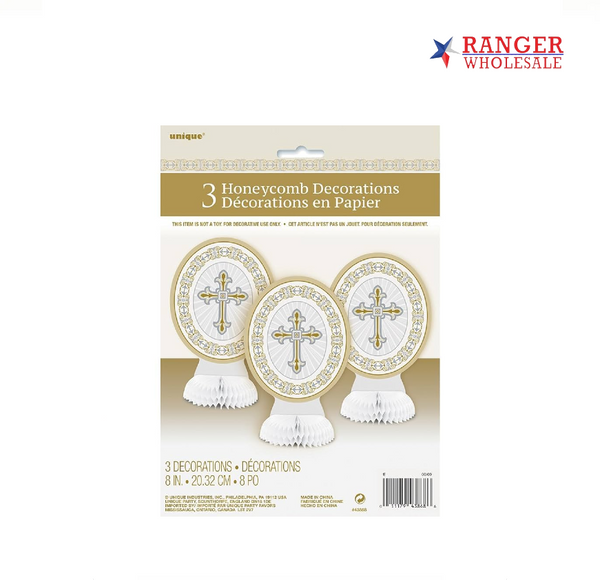 CROSS ORNAMENT 3CT