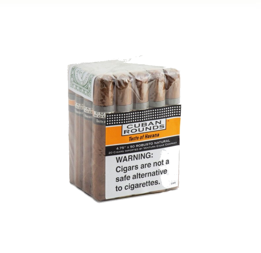 CUBAN ROUND NATURAL 20CT