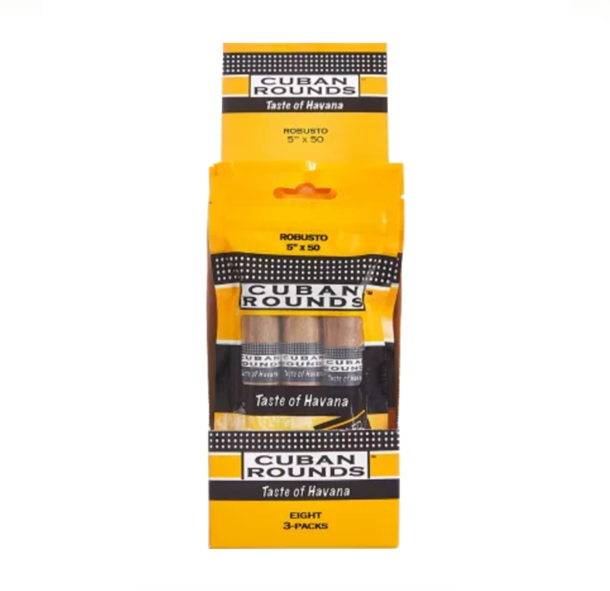 CUBAN ROUND ROBUSTO 5"50 3/8PK