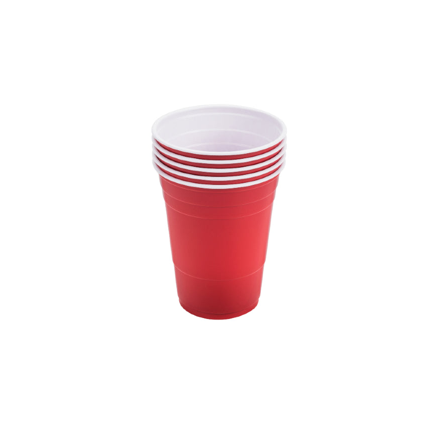 CUP RED 16OZ 16CT