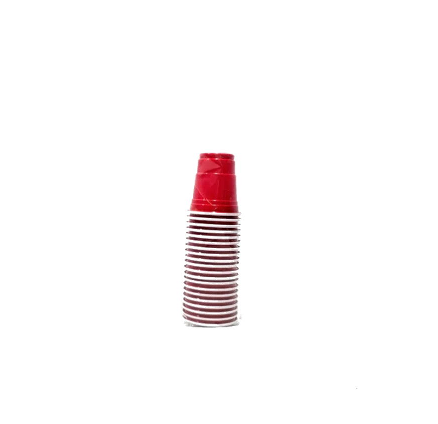CUPS RED MINI SHOT 2OZ 10CT