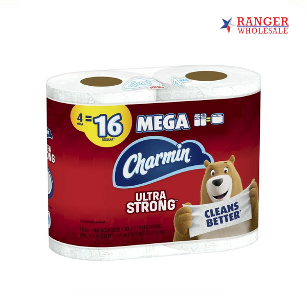 Charmin Bthrm 4 pk- ultra stro