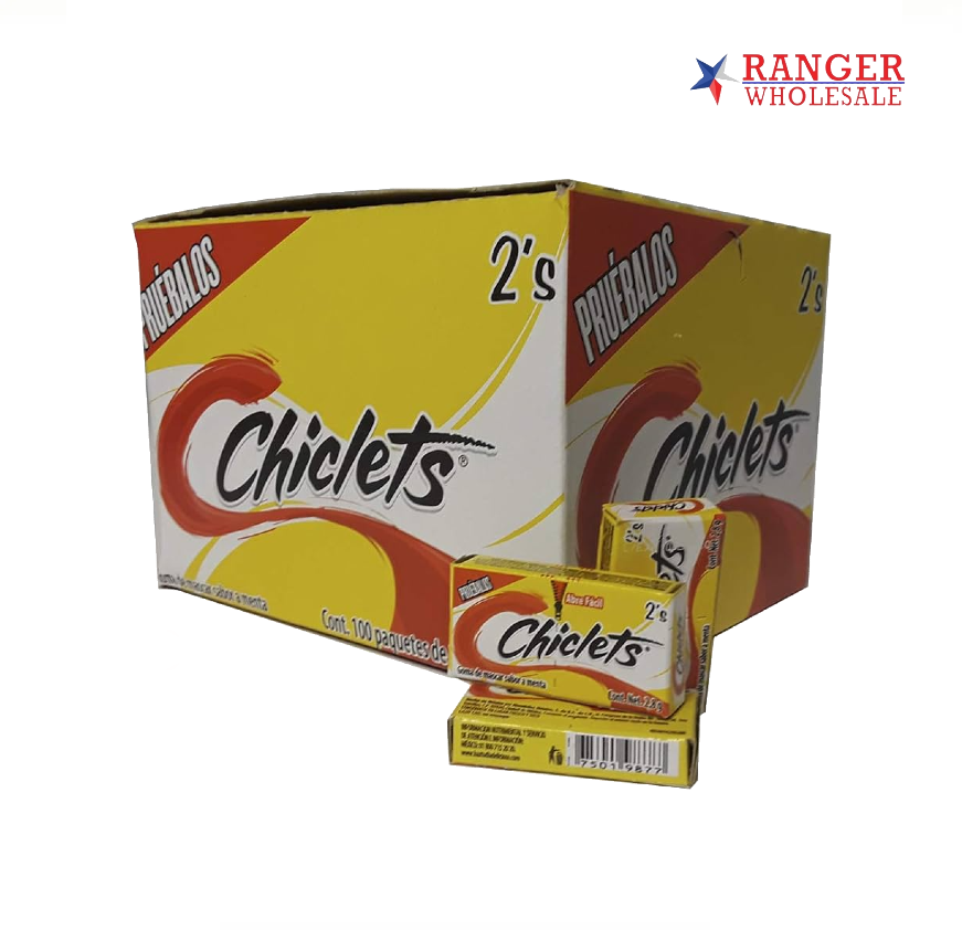 Chiclets- Fruits 100 ct