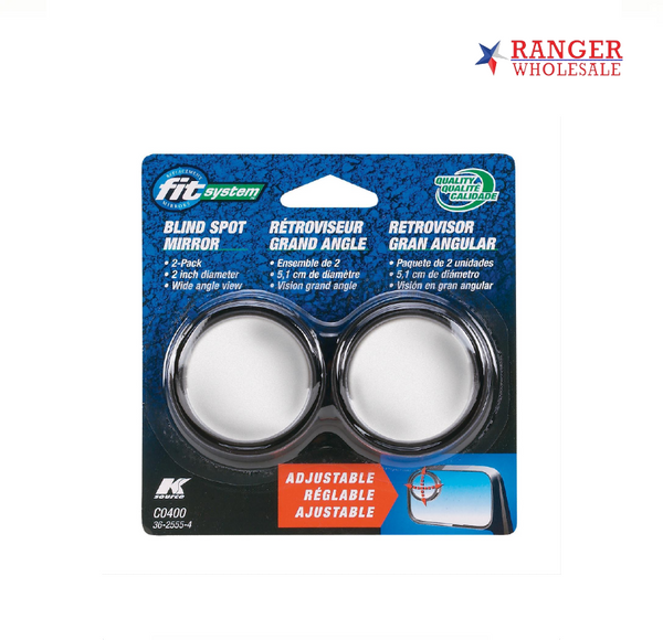 Curved Auto Mirror - 2pk