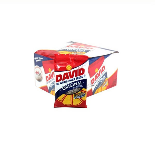 DAVID SUNFLOWER ORI 1.75OZ24CT