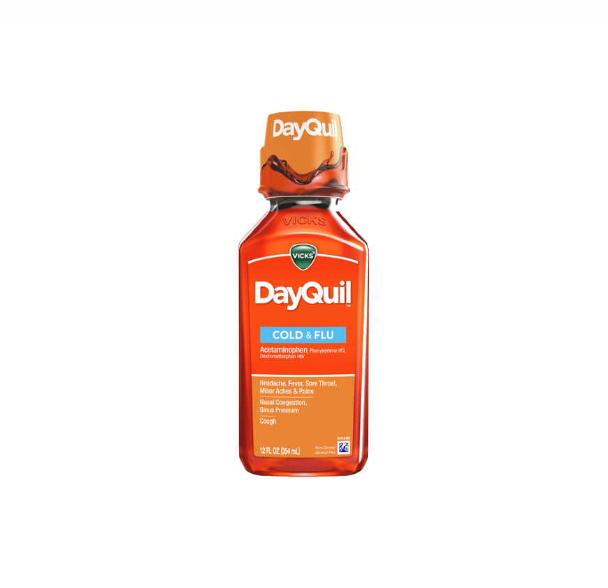 DAYQUIL COLD & FLU BOTTLE 4oz