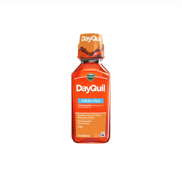 DAYQUIL COLD & FLU BOTTLE 4oz